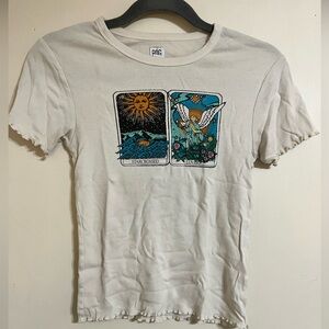 Urban Outfitters BDG Cream Graphic Tee